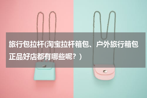 旅行包拉杆(淘宝拉杆箱包、户外旅行箱包正品好店都有哪些呢？)