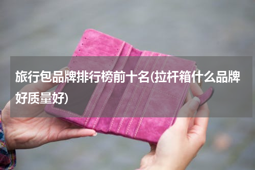 旅行包品牌排行榜前十名(拉杆箱什么品牌好质量好)