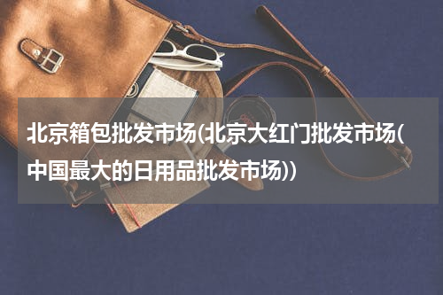 北京箱包批发市场(北京大红门批发市场(中国最大的日用品批发市场))