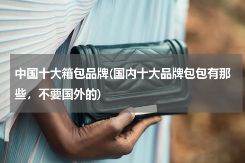 中国十大箱包品牌(国内十大品牌包包有那些，不要国外的)