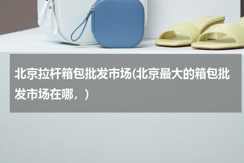 北京拉杆箱包批发市场(北京最大的箱包批发市场在哪，)