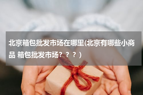 北京箱包批发市场在哪里(北京有哪些小商品 箱包批发市场？？？)
