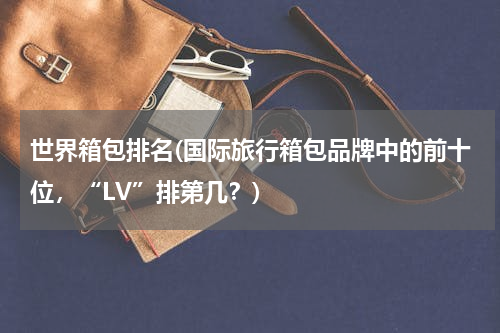 世界箱包排名(国际旅行箱包品牌中的前十位，“LV”排第几？)
