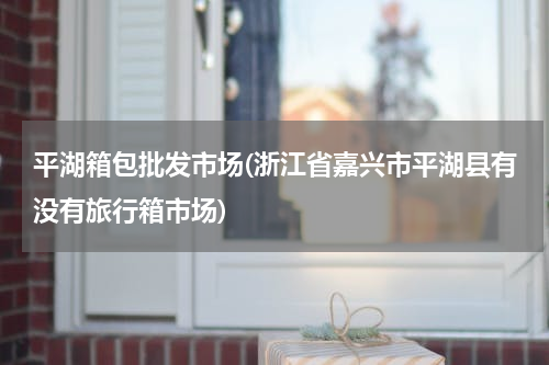 平湖箱包批发市场(浙江省嘉兴市平湖县有没有旅行箱市场)