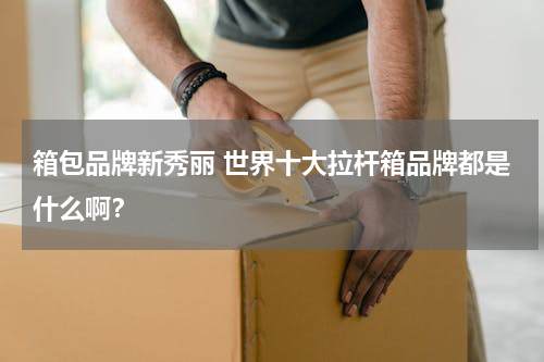 箱包品牌新秀丽 世界十大拉杆箱品牌都是什么啊？