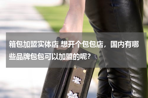 箱包加盟实体店 想开个包包店，国内有哪些品牌包包可以加盟的呢？