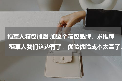 稻草人箱包加盟 加盟个箱包品牌，求推荐 稻草人我们这边有了，优哈优哈成本太高了，有熟悉的朋友推荐个牌子吗。