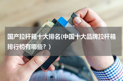 国产拉杆箱十大排名(中国十大品牌拉杆箱排行榜有哪些？)