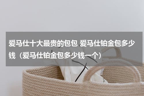 爱马仕十大最贵的包包 爱马仕铂金包多少钱（爱马仕铂金包多少钱一个）