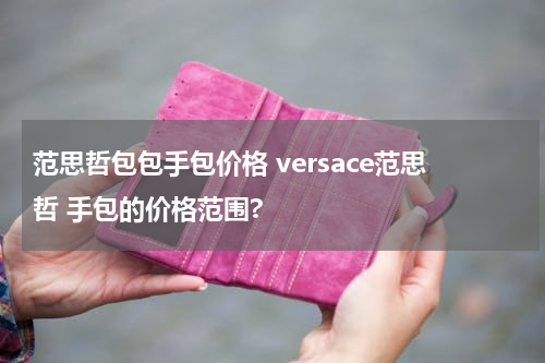 范思哲包包手包价格 versace范思哲 手包的价格范围?