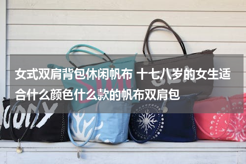 女式双肩背包休闲帆布 十七八岁的女生适合什么颜色什么款的帆布双肩包