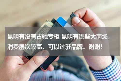 昆明有没有古驰专柜 昆明有哪些大商场，消费层次较高，可以过驻品牌。谢谢！