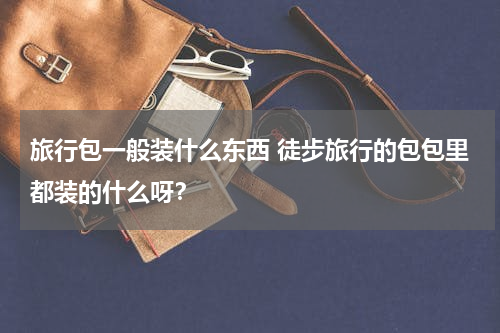 旅行包一般装什么东西 徒步旅行的包包里都装的什么呀？