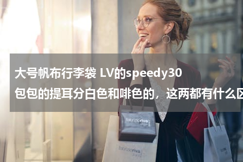 大号帆布行李袋 LV的speedy30包包的提耳分白色和啡色的，这两都有什么区别吗？