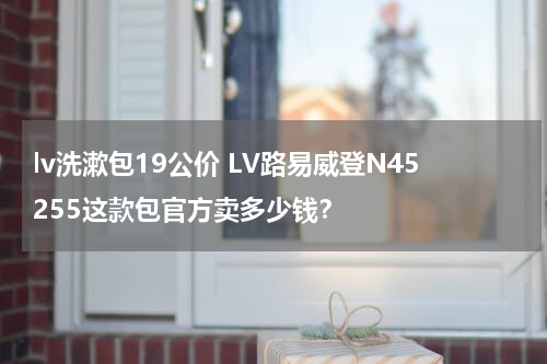 lv洗漱包19公价 LV路易威登N45255这款包官方卖多少钱？