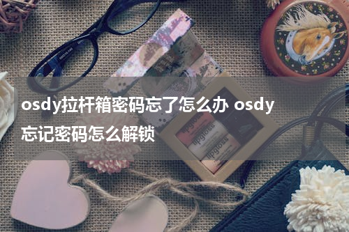 osdy拉杆箱密码忘了怎么办 osdy忘记密码怎么解锁