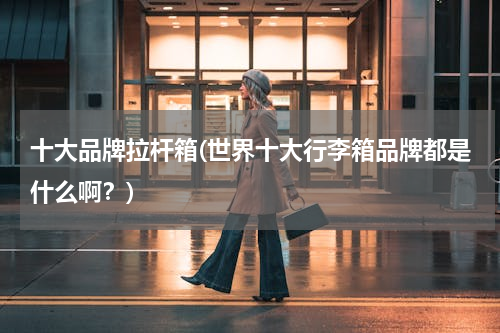 十大品牌拉杆箱(世界十大行李箱品牌都是什么啊？)