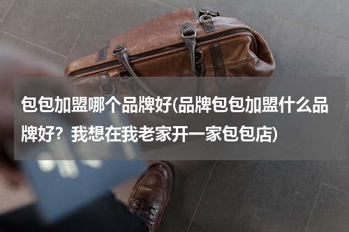 包包加盟哪个品牌好(品牌包包加盟什么品牌好？我想在我老家开一家包包店)