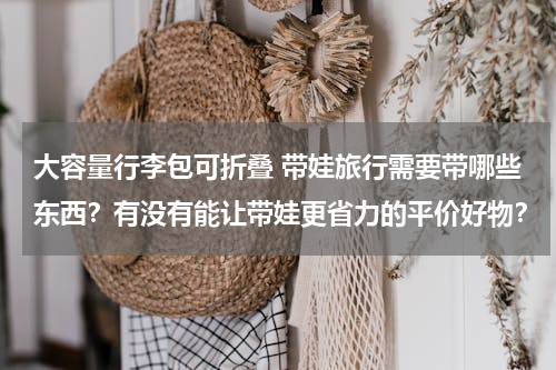 大容量行李包可折叠 带娃旅行需要带哪些东西？有没有能让带娃更省力的平价好物？