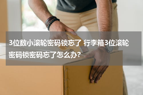 3位数小滚轮密码锁忘了 行李箱3位滚轮密码锁密码忘了怎么办?
