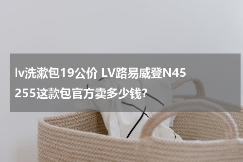 lv洗漱包19公价 LV路易威登N45255这款包官方卖多少钱？