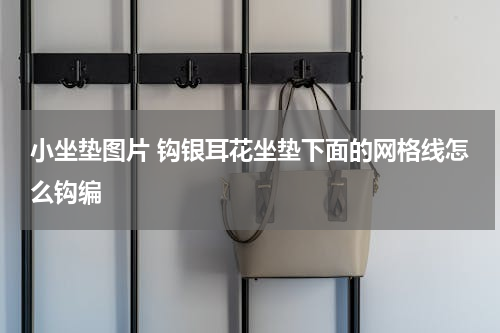 小坐垫图片 钩银耳花坐垫下面的网格线怎么钩编