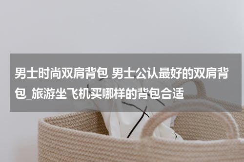 男士时尚双肩背包 男士公认最好的双肩背包_旅游坐飞机买哪样的背包合适
