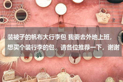 装被子的帆布大行李包 我要去外地上班，想买个装行李的包，请各位推荐一下，谢谢
