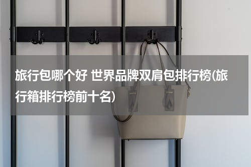 旅行包哪个好 世界品牌双肩包排行榜(旅行箱排行榜前十名)