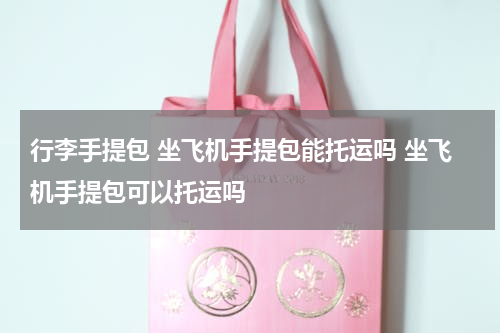 行李手提包 坐飞机手提包能托运吗 坐飞机手提包可以托运吗