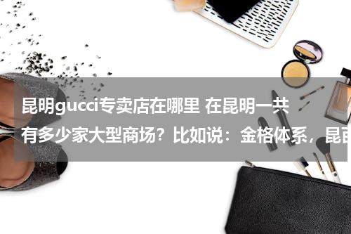 昆明gucci专卖店在哪里 在昆明一共有多少家大型商场？比如说：金格体系，昆百大体系，百盛体系，王府井，金鹰.....还有它的档次..