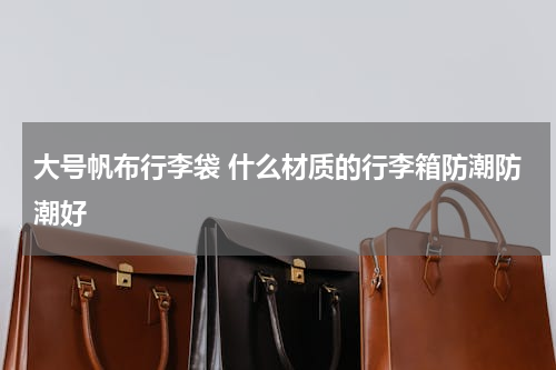 大号帆布行李袋 什么材质的行李箱防潮防潮好