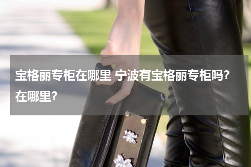 宝格丽专柜在哪里 宁波有宝格丽专柜吗？在哪里？