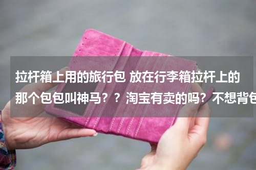 拉杆箱上用的旅行包 放在行李箱拉杆上的那个包包叫神马？？淘宝有卖的吗？不想背包。太麻烦。
