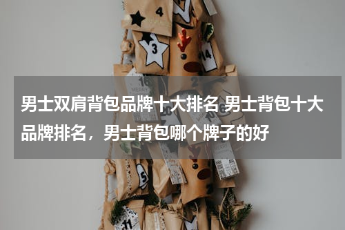 男士双肩背包品牌十大排名 男士背包十大品牌排名，男士背包哪个牌子的好