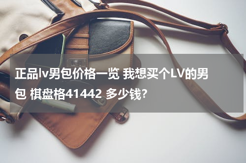 正品lv男包价格一览 我想买个LV的男包 棋盘格41442 多少钱？