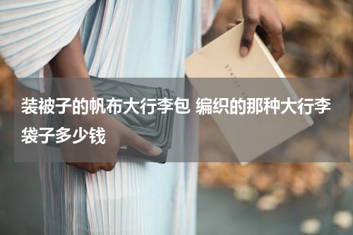 装被子的帆布大行李包 编织的那种大行李袋子多少钱