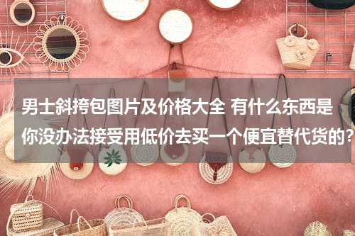 男士斜挎包图片及价格大全 有什么东西是你没办法接受用低价去买一个便宜替代货的？