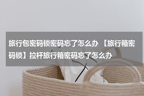 旅行包密码锁密码忘了怎么办 【旅行箱密码锁】拉杆旅行箱密码忘了怎么办