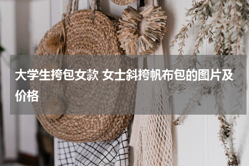 大学生挎包女款 女士斜挎帆布包的图片及价格