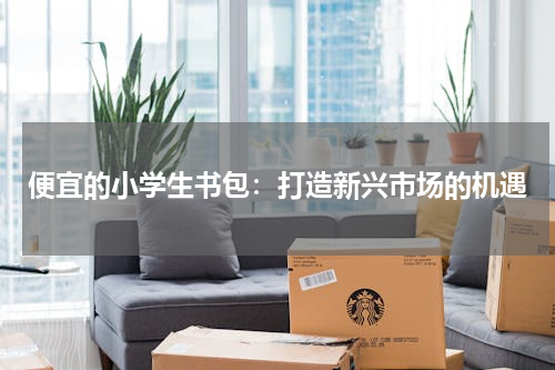 便宜的小学生书包：打造新兴市场的机遇