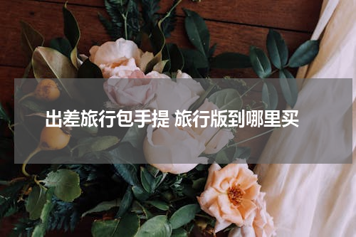 出差旅行包手提 旅行版到哪里买