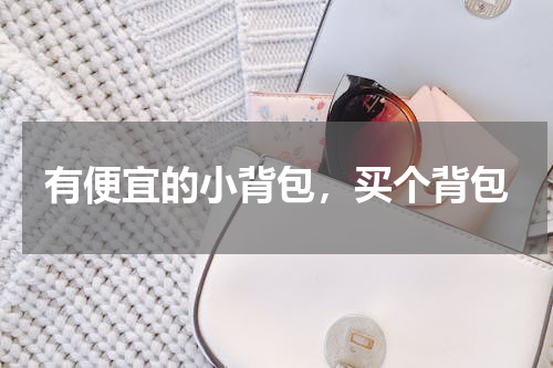 有便宜的小背包，买个背包