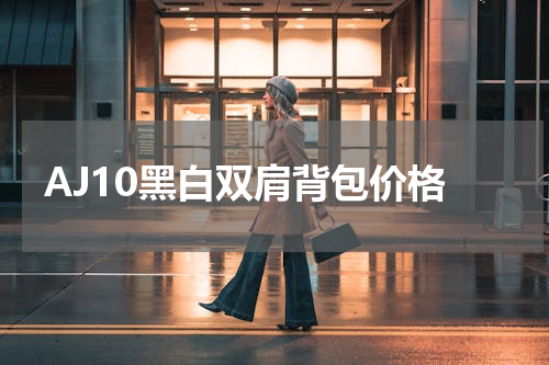 AJ10黑白双肩背包价格