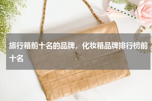 旅行箱前十名的品牌，化妆箱品牌排行榜前十名